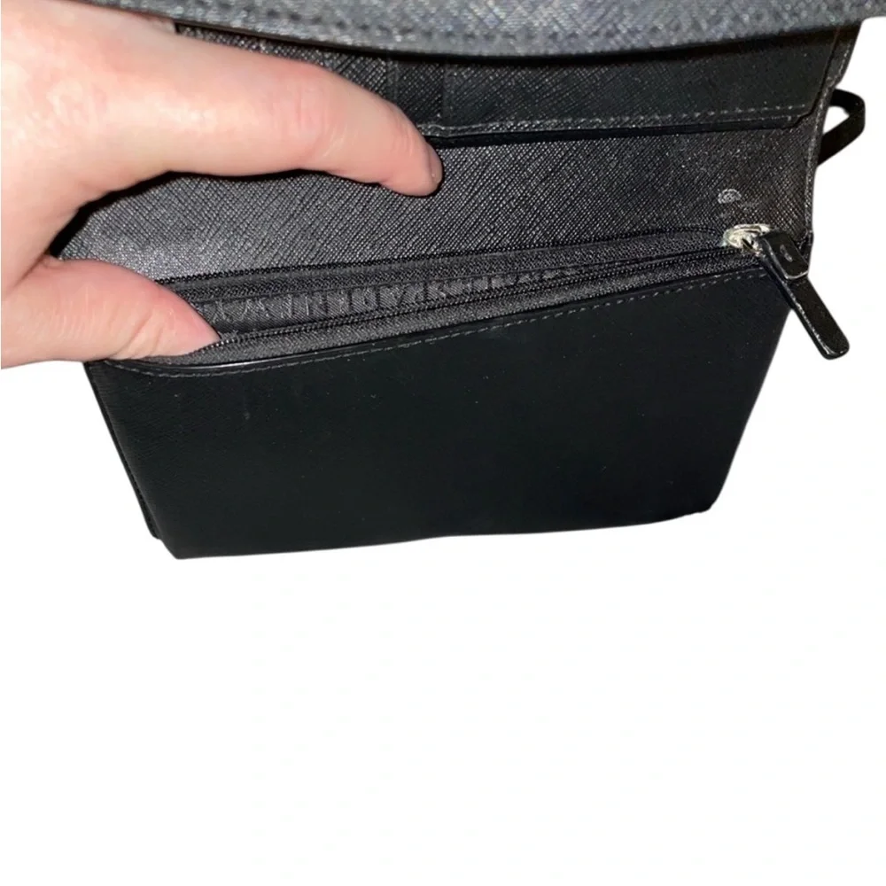 Kate Spade Laurel Way Black Cross Body Clutch/Purse